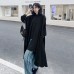 Dark wind bucket canopy shaped shirt skirt women's loose irregular top