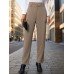 High Waist Straight Pants