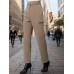 High Waist Straight Pants