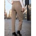 High Waist Straight Pants