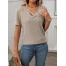 V-Neck Short Sleeve Top