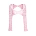 Tied Long Sleeve Top and Skirt Cover Up Set