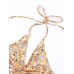 Printed Halter Neck Cami