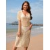 Long skirt loose solid color vacation pullover fashionable women's dress