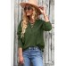 Lace-Up Dropped Shoulder Hoodie