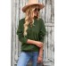 Lace-Up Dropped Shoulder Hoodie