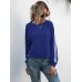 Lace-Up Round Neck Long Sleeve Sweatshirt Lace-Up Round Neck Long Sleeve Sweatshirt