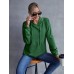 Drawstring Pocketed Dropped Shoulder Hoodie