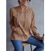 Drawstring Pocketed Dropped Shoulder Hoodie