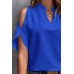 Summer New V-neck Stylish Off Shoulder Sleeve Women's Top