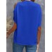 Summer New V-neck Stylish Off Shoulder Sleeve Women's Top