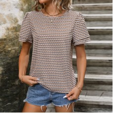 Summer long sleeved pullover printed shirt for women Summer long sleeved pullover printed shirt for women