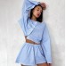 Plaid cardigan shirt wide leg shorts two-piece set for women with a sense of high-end design and European and American temperament