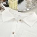 Loose cardigan shirt wide leg pants two-piece set women's design casual French suit