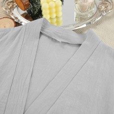 V-neck waist cinched top wide leg shorts two-piece set stylish and casual design commuting to Europe and America