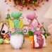 Easter Decorations Easter Knitted Rudolf Rabbit Doll Decoration
