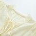 Lace collar long sleeved button up chiffon shirt top for women