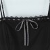 Lace Strap Drawstring Strap Dress for Women