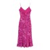Slim fit printed MIDI camisole dress Slim fit printed MIDI camisole dress
