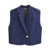 Cowboy suit vest vest+jeans suit for women