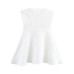 Minimalist strapless slim fit short dress for women