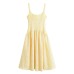 Casual slim fit tree patterned camisole dress for women