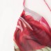Beaded embroidered chiffon halter dress for women