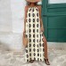 Elegant European and American style design hanging neck beach long skirt dress