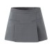 Pocket decoration A-line suit pants skirt half skirt for women Pocket decoration A-line suit pants skirt half skirt for women