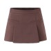 Pocket decoration A-line suit pants skirt half skirt for women Pocket decoration A-line suit pants skirt half skirt for women