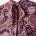 Retro multi-layer cake printed dress for women