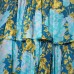 Printed backless strapless dress for women Printed backless strapless dress for women