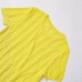 Round neck short sleeved textured knitted T-shirt top for women