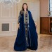 Muslim Embroidered  Luxury Evening Dress Two-piece Set