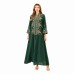 Muslim Women's Long Robe Embroidered Evening Dress