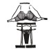 Female deep V-belt lingerie set with steel ring sexy low cut seductive bra Female deep V-belt lingerie set with steel ring sexy low cut seductive bra