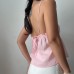 European and American women's sexy slim fit camisole top