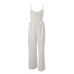 European Women's Fashion PersonalityFitted Pleated Strapless Top and Casual Pants Set