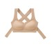 Posture Correction Women's Bra with Front Closure Lift and Gather Anti-Sagging Hunchback Correction Comfortable Shaping Seamless Beauty Back