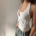 Sexy Backless Tie-Up Cardigan Halter Design Camisole for Women