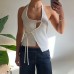 Sexy Backless Tie-Up Cardigan Halter Design Camisole for Women