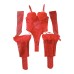 Love Chain Decorative Lace Cross Tie Adjustable Tight Bodyshaping Sexy Underwear Set