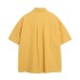 Unique Fun Cartoon Print Loose Short Sleeve Shirt American Trend Men's Summer Retro Casual Turn-Down Collar Shirt