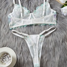 Summer Embroidered Bra Sexy Underwear Bra Set Two Piece Set Summer Embroidered Bra Sexy Underwear Bra Set Two Piece Set
