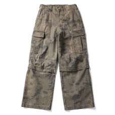 High Street Multi-Pocket Camouflage Cargo Pants Men's Hip Hop Trendy Loose Fit Straight Leg Trousers Casual Wide Leg Long Pants
