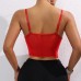 Sexy slim fit gathering suspender lace lace vest sexy lingerie