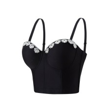 Tight fishbone corset top