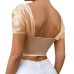 Small vest sexy satin one shoulder beautiful back strap strapless