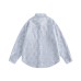 Diamond grid long sleeved shirt