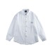 Striped embroidered long sleeved shirt for men and women